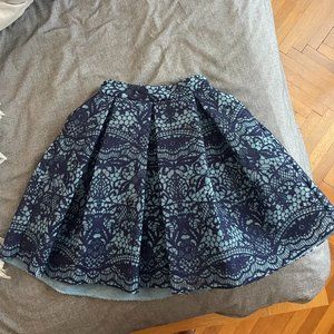Maje Skirt Blue Lace